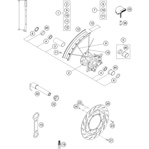 Sechskantmutter DIN 439 - M 6 - A2