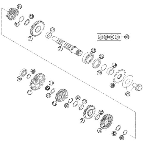 Passscheibe DIN0988-25x35x1