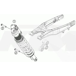 MONOSHOCK LINK 250SX-F USA12