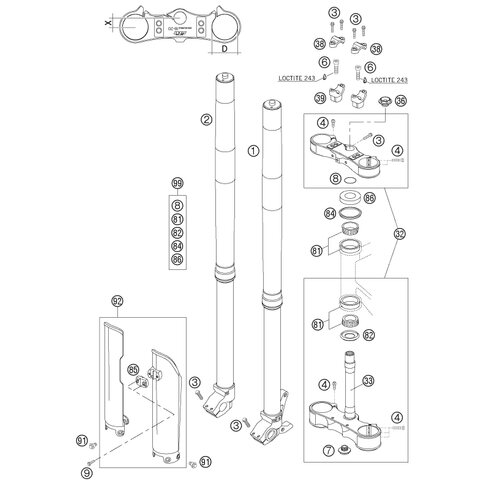 GABELBEIN LI. WP48  450 XC 06