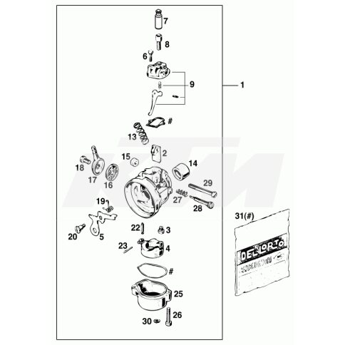 KTM OEM Ersatzteil 15131120000