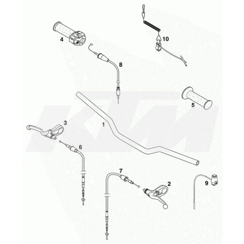 KTM OEM Ersatzteil 45013010100