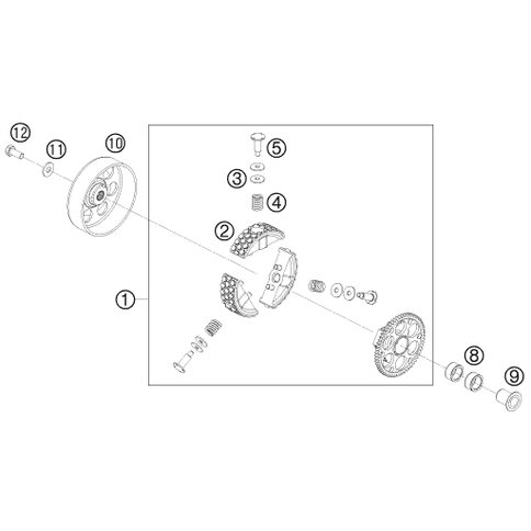 DISTANZSCHEIBE 9,5X19X0,2