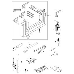 MOTORHALTER FÜR 60/65 CCM