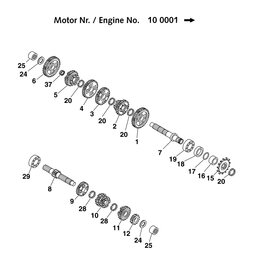 RILLENKUGELLAGER SKF98203/C3