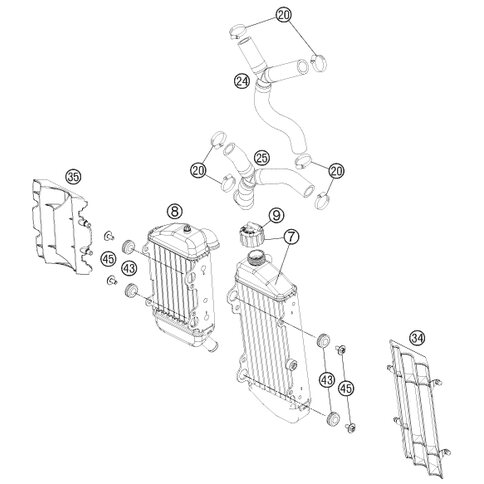 KÜHLERSCHUTZ LINKS