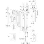 Mutter Ventil M6x0,5 h6,5 SW17