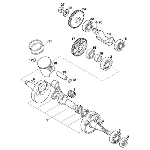 KOLBENRINGE KPL. D=56,25MM