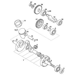 KOLBENRINGE KPL. D=56,25MM