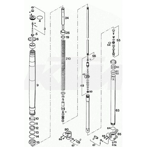 KTM OEM Ersatzteil 54501082000