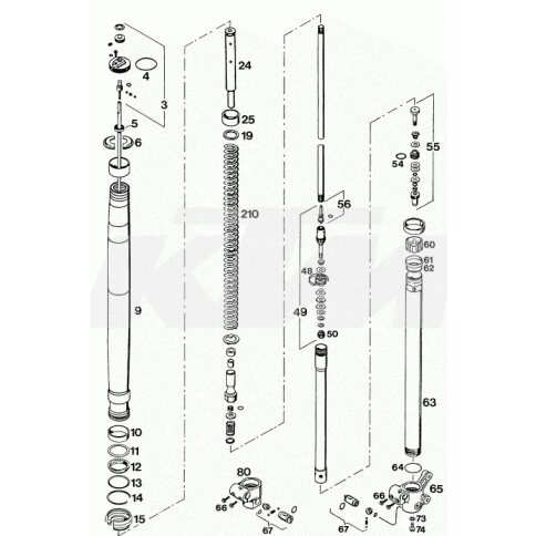 KTM OEM Ersatzteil 54501082000