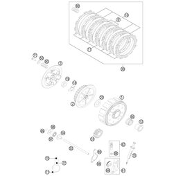 Kupplungsausrückdicht. 0,5mm