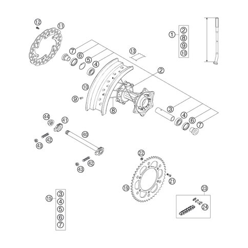 BREMSSCHEIBE HI. D=220MM    05