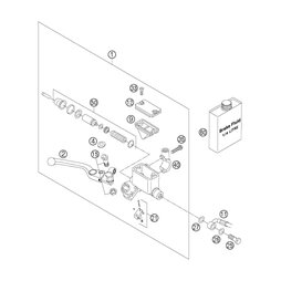 KLEMMSCHELLE SPIEGEL M10X1,25