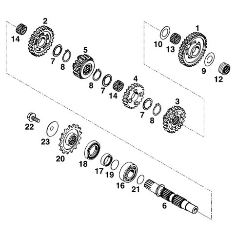 SCHIEBERAD 5.G 21 Z 07   94