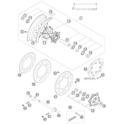 Lagerdistanzrohr L=98,3mm