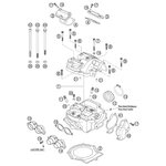 AUSPUFFLANSCH KPL. 250 4T 2002