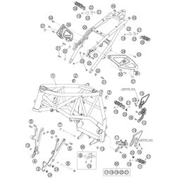 Motortragschraube M10x172