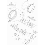 Kettenradschraube M10x1.25