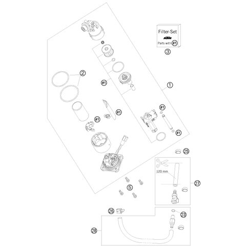 Pumpe ohne Reservesensor