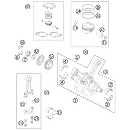 Lagerschalensatz GR 3 Gelb 03