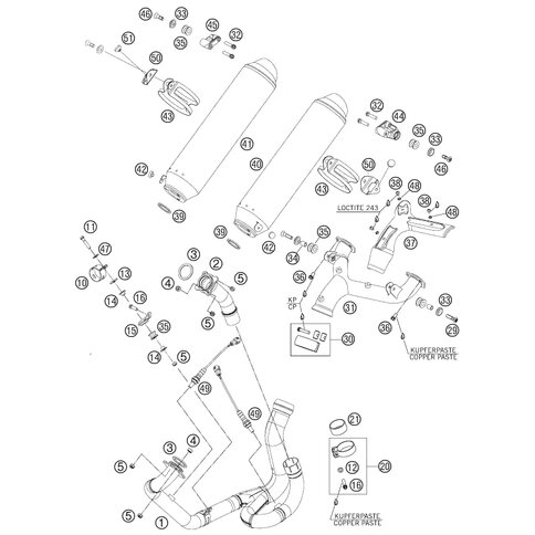 Abstandhalter Hitzeschutz