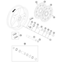 BREMSSCHEIBE VORNE D=320X5