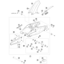 BREMSSCHLAUCHFÜHRUNG