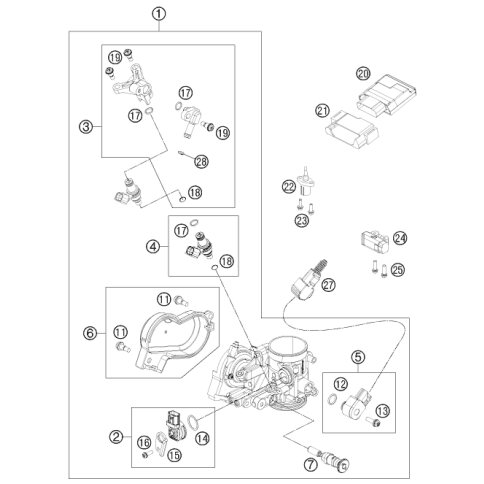 EINSPRITZDÜSEN-KIT KPL