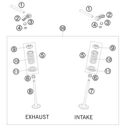 VENTILFEDERAUFLAGE