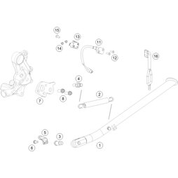 Schraube f. Seitenst. M10x31,2