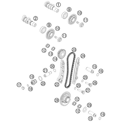 NOCKENWELLENZAHNRAD Z=24    06