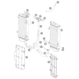 KÜHLERSCHL. RECHTS450 SX-F  07