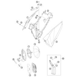 Airboxgummi 250 EFI