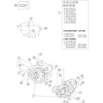 DICHTUNGSSATZ MOTOR 350  SX-F