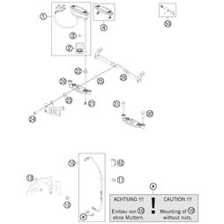 Blinkerhalterung EXC 08