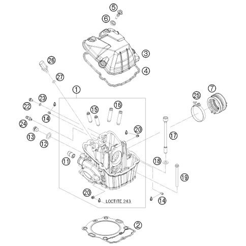 Ventildeckelschraube