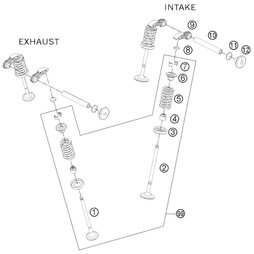 VENTILFEDERAUFLAGE