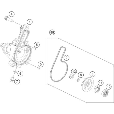 WASSERPUMPENRAD