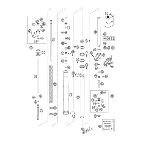 FEDER 4,0N/MM SET D=5,0MM