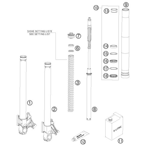 FEDER 5,9 N/MM SET D=5,5MM