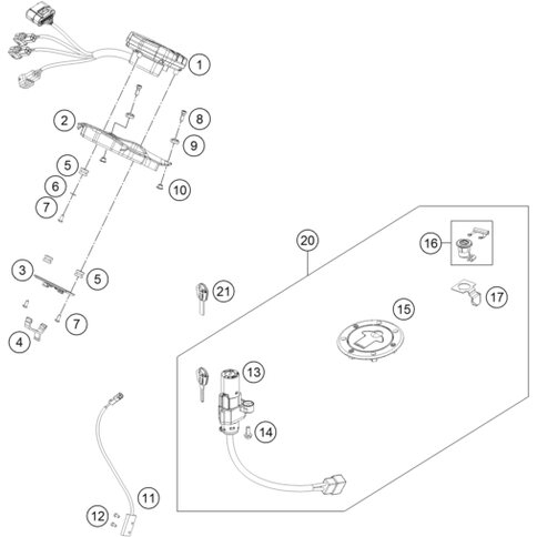 SCHLOSSSET 3-TEILIG