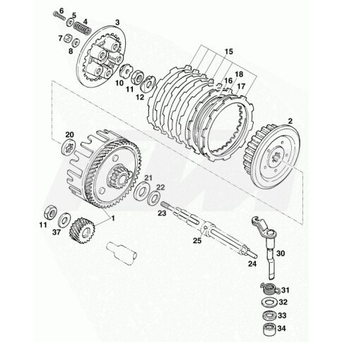 KTM OEM Ersatzteil 43501200