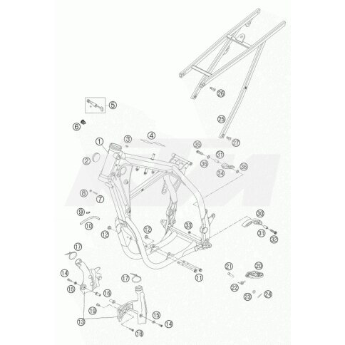 KTM OEM Ersatzteil 5940300110096