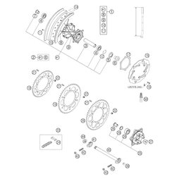 SPEICHE M5X201-16G 17