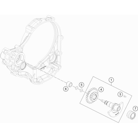 Scheibenfeder DIN6888-3x3,7