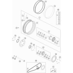 Sensorrad ABS hinten