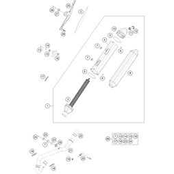 Auspuffkrümmer EXC-F