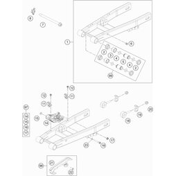 KETTENGLEITSCHUTZ KIT 50 SX