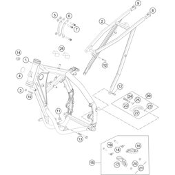 KETTENGLEITSTÜCKKIT UNTEN MINI